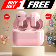 Pro 5s True Wireless Stereo (TWS) Earphones (Buy One Get Any One Tom and Jerry Key Ring FREE) 