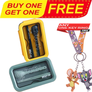 Buy Tiffin Box Designed For Carrying Meals 850 ml With Tom and Jerry Random Key Ring (Any One) FREE image