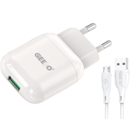 GEEOO C15 (M) Fast Charger Set With 3A Fast Charging Cable image