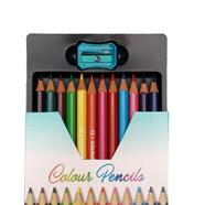 DOMS C3 Triangular Colour Pencils 12 Pcs image