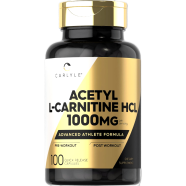 CARLYLE Acetyl L-Carnitine HCL 1000 mg 100 Capsules image
