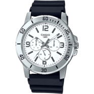 CASIO MTP-VD300-7BUDF Analog Black Dial Men’s Watch image