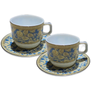 CHINBULL Cup And Saucer (2 Plus 2) = 4 Pcs Set image