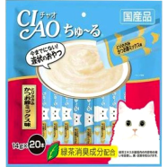 CIAO Churu Creamy Cat Treat - Chicken Fillet and Sliced Bonito 20x14g | Cat Snacks image