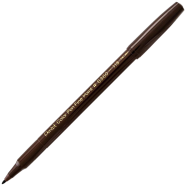COLOR PEN SINGLE COLOR DARK BROWN image