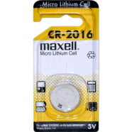 CR2016 3 Volt Lithium Coin Battery for watches, calculators, and car key fobs image