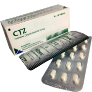 CTZ 10 mg - 15's Strip Tablet icon
