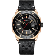 CURREN 8344 Business Quartz Men’s Watch image
