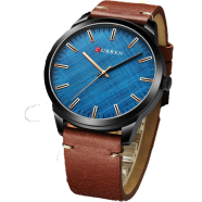 CURREN 8386 Man Watches 2024 Fashion Business Quartz Wristwatch with Leather Classic Casual Male Clock Reloj Hombre image