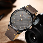 CURREN 8386 Man Watches 2024 Fashion Business Quartz Wristwatch with Leather Classic Casual Male Clock reloj hombre image