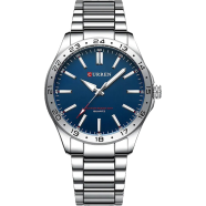 CURREN 8452 Luminous Stainless Steel Quartz Fashion Watch For Men image