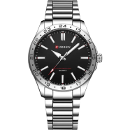 CURREN 8452 Luminous Stainless Steel Quartz Fashion Watch For Men image