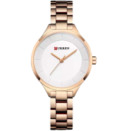 CURREN 9015 RoseGold Stainless Steel Analog Watch For Women - Royal Blue image