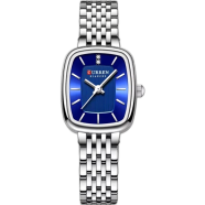 CURREN 9093 Fashion Simple Square Quartz Watch Casual Women Watch image