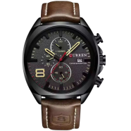 CURREN Chronograph Fashion Men's Luxury Watch image