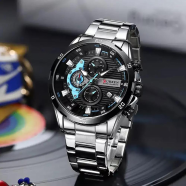 CURREN Stainless Steel Chronograph Wristwatch For Male image