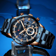 CURREN Watches for Men casual sport stainless steel watches relogio curren Luxury Clock - 8355