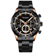 CURREN Watches For Men Casual Sport Stainless Steel Watches Relogio Curren Luxury Clock image