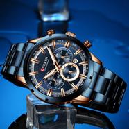 CURREN Watches for Men casual sport stainless steel watches relogio curren Luxury Clock image