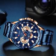 CURREN mens fashion watch quartz stainless stell premium quality (8363) image