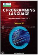 C Programming Language Skill Enhancement-Course SEC A Semester - III image