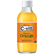 C-Vitt Vitamin Orange Juice Les Sugar Glass Bottle 140ml image
