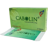Cabolin 0.5 mg Tablet 2's Strip image