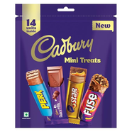 Cadbury Assorted Mini Treats Assorted Chocolate Pack 14p 125g image