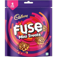 Cadbury Fuse Bites Peanut And Caramel Filled Choc Home Treats 7S 108.5gm image