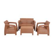Caino Sofa 4 Pcs Set W O Foam Eagle Brown - 918031