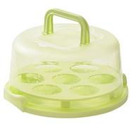 Cake And Bread Storage Box Double Layer image