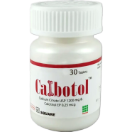 Calbotol 1200 Mg, 0.25 Mcg Tablet 30'S Pack image