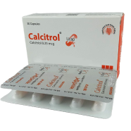 Calcitrol 0.25 mcg 10's Strip Capsule image