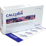 Calcixen 500 Mg, 200 Iu Tablet 10's Strip image