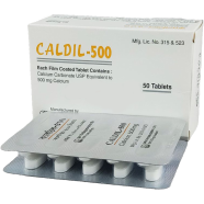 Caldil 500 mg 10's Strip Tablet image