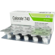 Calorate 740 mg Tablet 10's Strip image