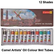 Camel Artist Oil Paint 9ml Box for Professional Artist - 12 color Tubes image