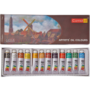 Camel Artist Oil Paint 9ml Box for Professional Artist - 12 color Tubes