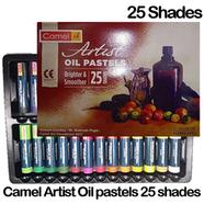 Camel Artist Oil Pastels 25 shades Box for professional artists. image