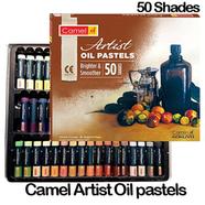 Camel Artist Oil Pastels 50 shades Box for professional artists. image