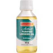 Camel Artist Purified Linseed Oil for Oil Color, 100ml (Yellow) image