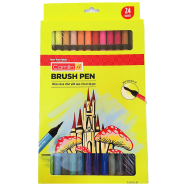 Camel Brush Pen Water color effect with ease of brush tip pen 24 Shades image