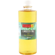 Camel Linseed Oil (for Oil Painting) (500ml)