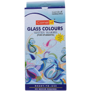 Camel Water Based Glass Color - 10ml Each, 6 Shades image