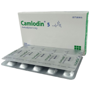 Camlodin 5 mg Tablet 15's Strip icon