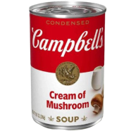 Campbell's Cream Of Mushroom Soup Can 298 gm image