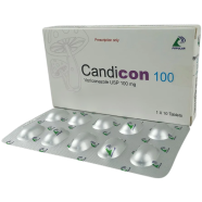 Candicon 100mg Tablet 10's Strip image