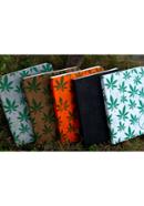 Cannabis Series Black, Green, Brown, Orange and White Leaf Notebook (SN20201125) 5-Pack image