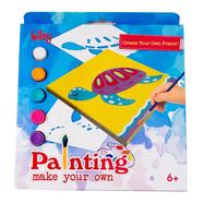 Bitsy Canvas Stencil Paint Set (Turtle)