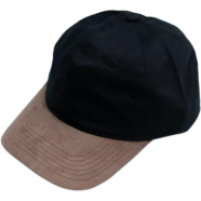 CapOn Black and Chocolate Contrast Cap image